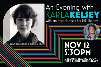 An Evening with Karla Kelsey