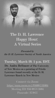 The D. H. Lawrence Happy Hour: A Virtual Series