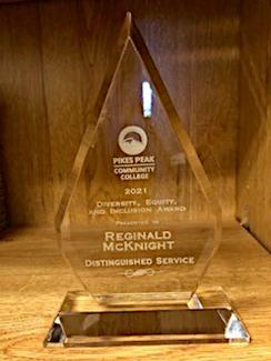 2021 Pikes Peak Community College Diversity, Equity, and Inclusion Distinguished Service Award