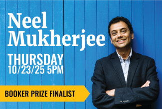 Novelist Neel Mukherjee (photo by Nick Tucker)