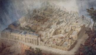 Soane Bank of England as a ruin