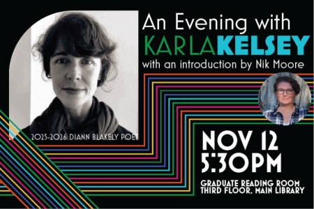 An Evening with Karla Kelsey