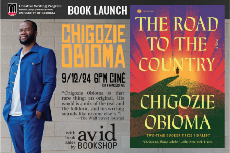 Promotional Graphic for Chigozie Obioma Event